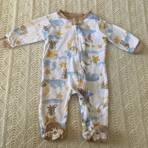 Burt’s bees bunny and moon pajamas